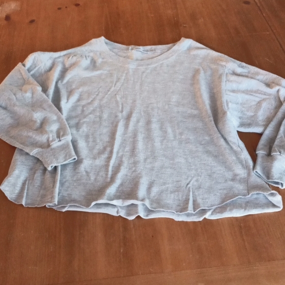 Espirit Sport Womans Gray Semi Cropped Top Size Small - Picture 1 of 5